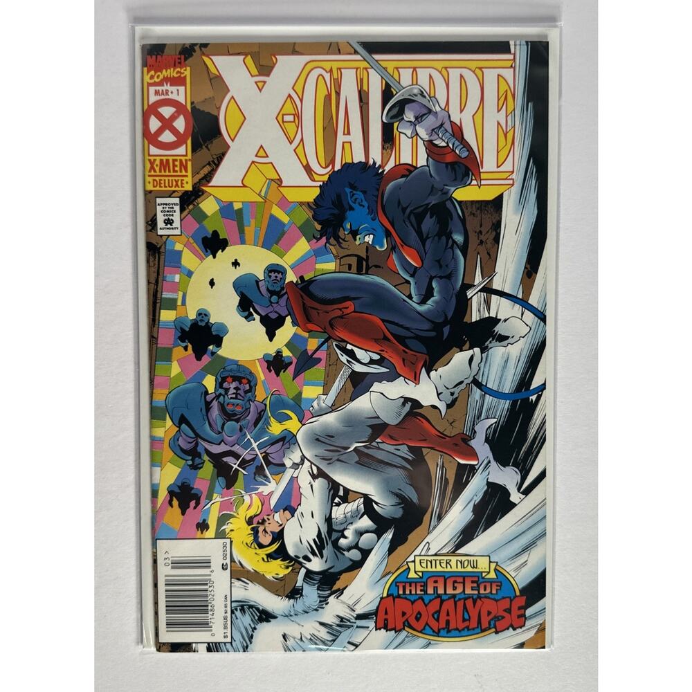 Marvel Comics X-CALIBRE #1 MAR 1995 MARVEL COMIC